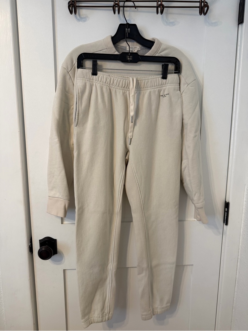 Rag & Bone Jogger Set -  Neutral Cream